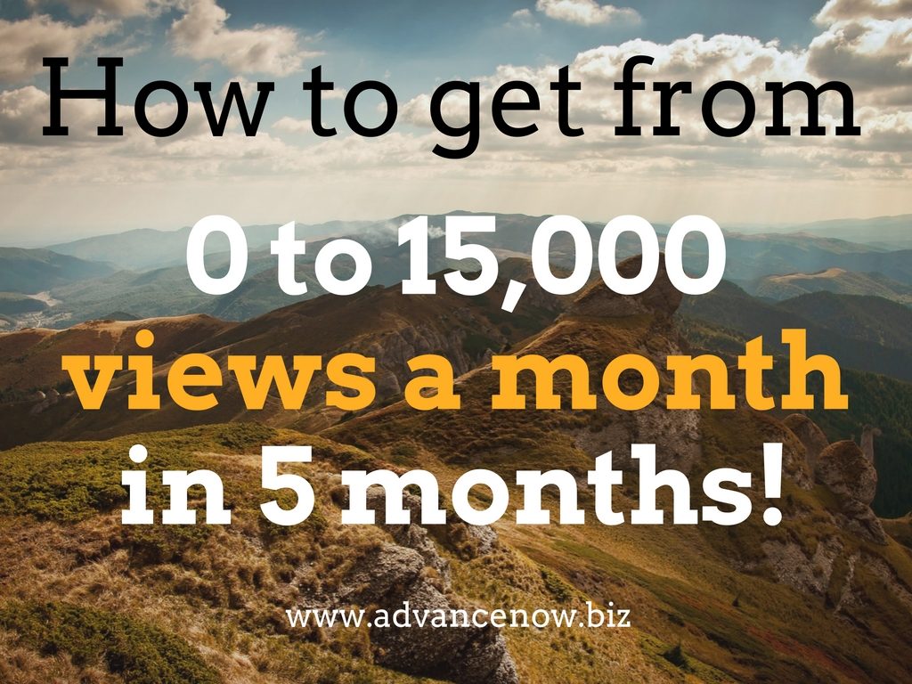 How to get from 0 to 15,000 views a month in 5 months #travel #blogging #casestudy #blog #socialmedia #marketing